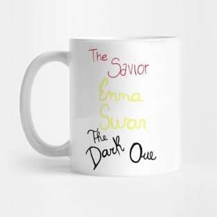 Two sides of Emma Swan Mug